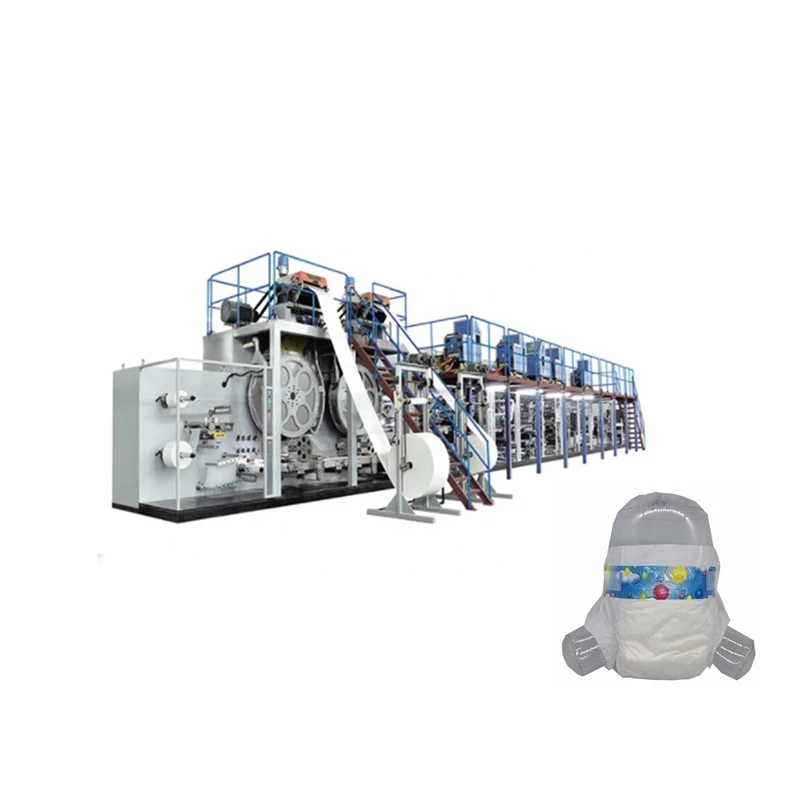 Automatic Machine for making disposable adult diaper