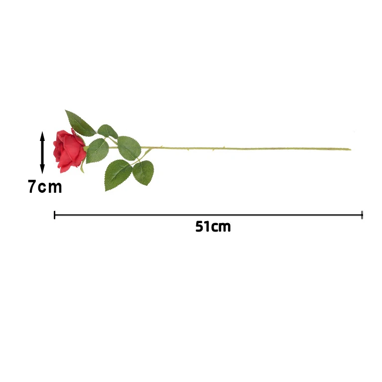 red roses artificial flowers