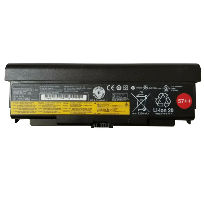 57+ 57++ battery for ThinkPad T440P T540P W540 W541 L440 45N1144 45N1145 45N1146 45N1147 Original battery for Lenovo