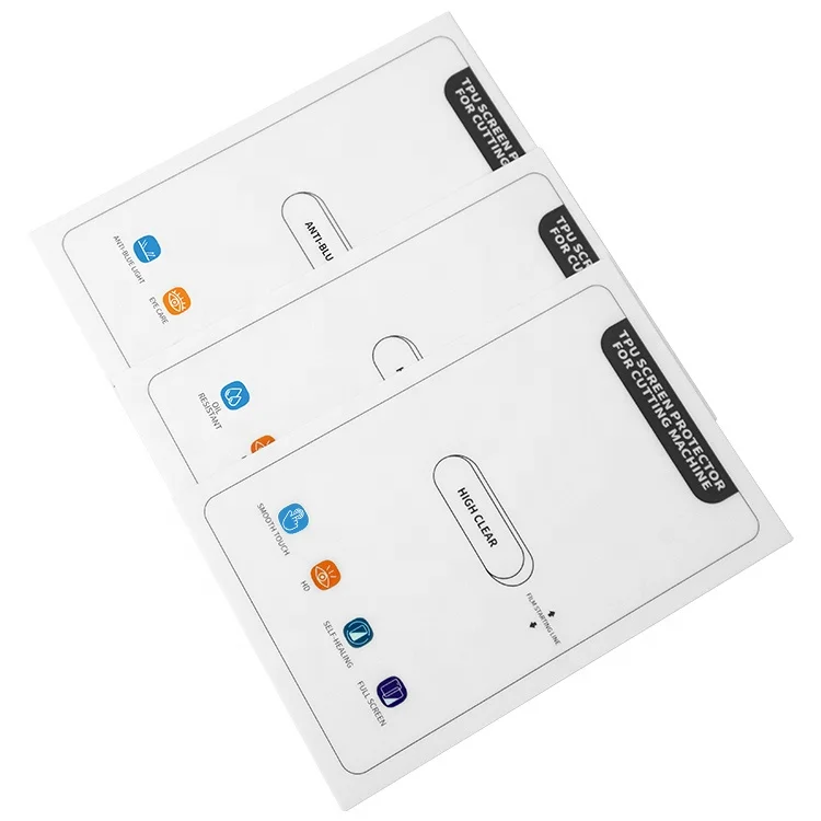 MRYES Universal 3D Cutting Hydrogel Film,Finger Print Hydrogel Protector Matte Film Mobile Phone