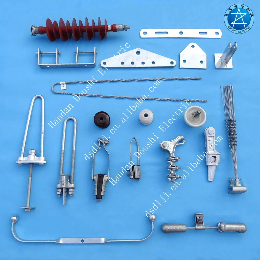 Cheaps Preformed Armor Rods Dead End Clamp With Thimble/Dead End Guy Grip/Preformed Armor Rod For Helical Fittings