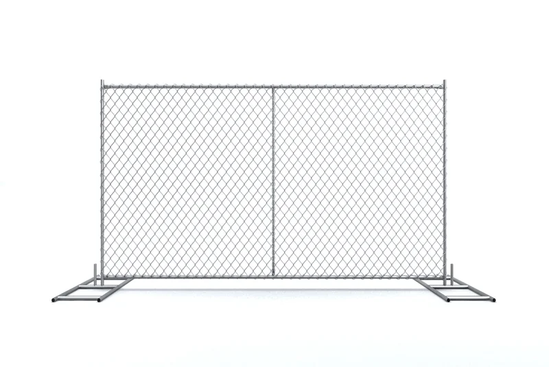 6*12 ft  Portable Chain Link Temporary Fence Panels American market for event
