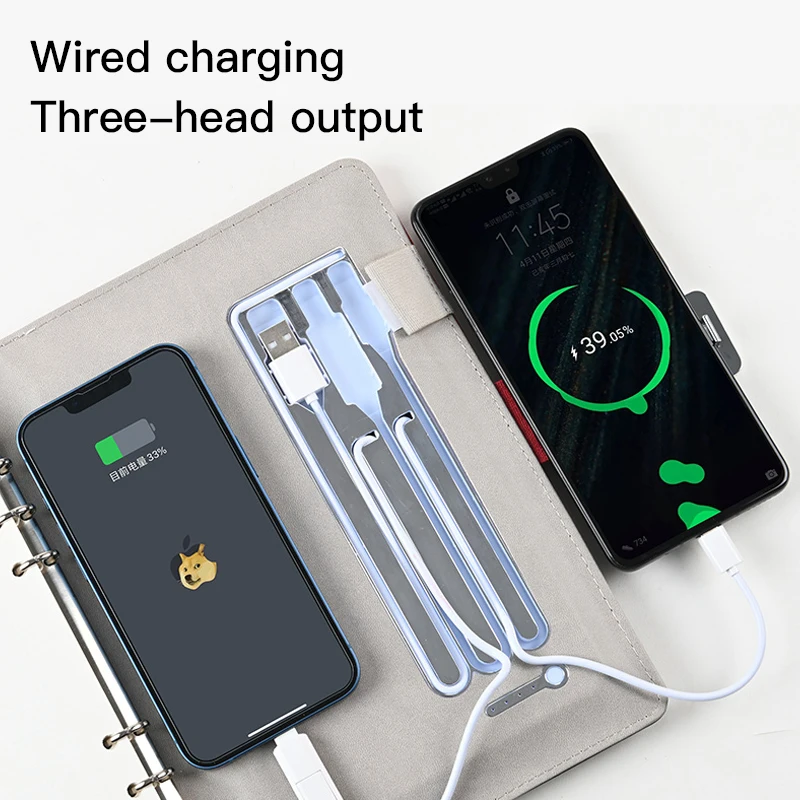 Mobile Power Notepad Digital Handwriting Note Book Sync Smart Writing Set A5 Notebook Leather Notebook With APP Software