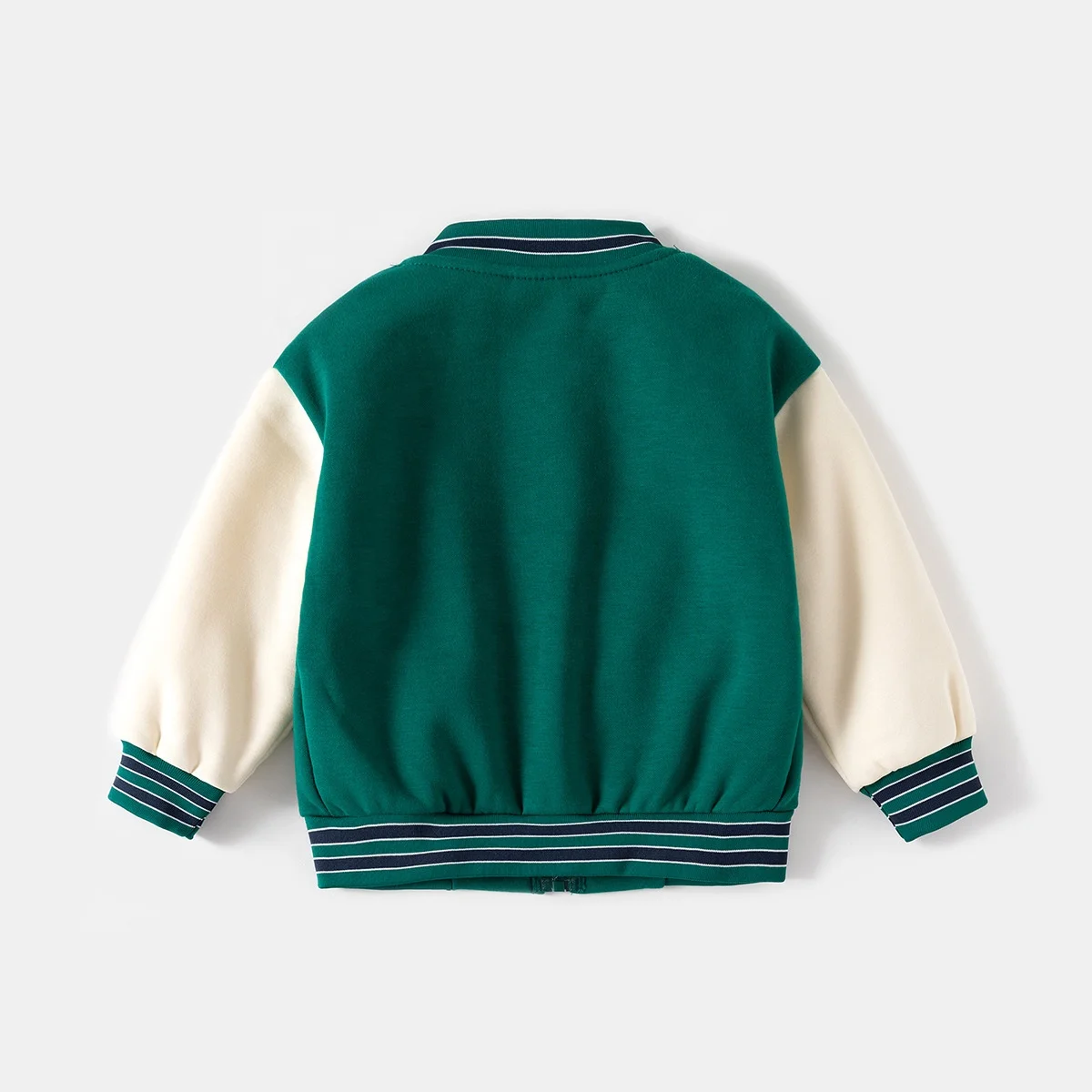 2024 Fashion Winter Autumn Baby Children Clothes Coats Velvet Warm Baseball Jackets for Kids Boys