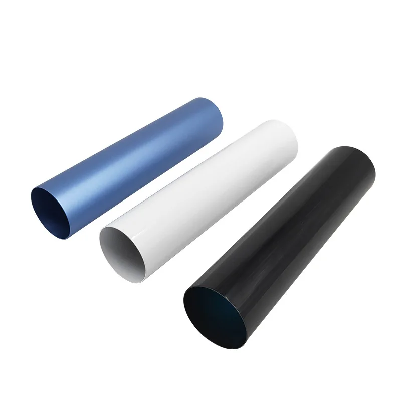 Wholesale 6063 Aluminum Alloy round Tube Anodized and Painted Thin-Wall Hollow 6061 Custom Cutting Processing