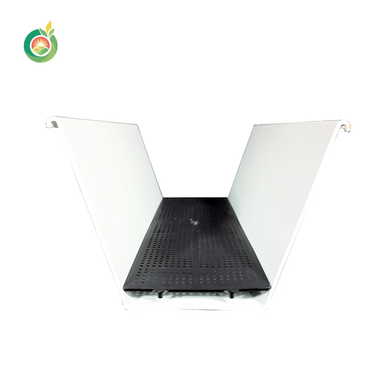 Hydroponic gutter for strawberry tomato pepper hydroponic trough for greenhouse