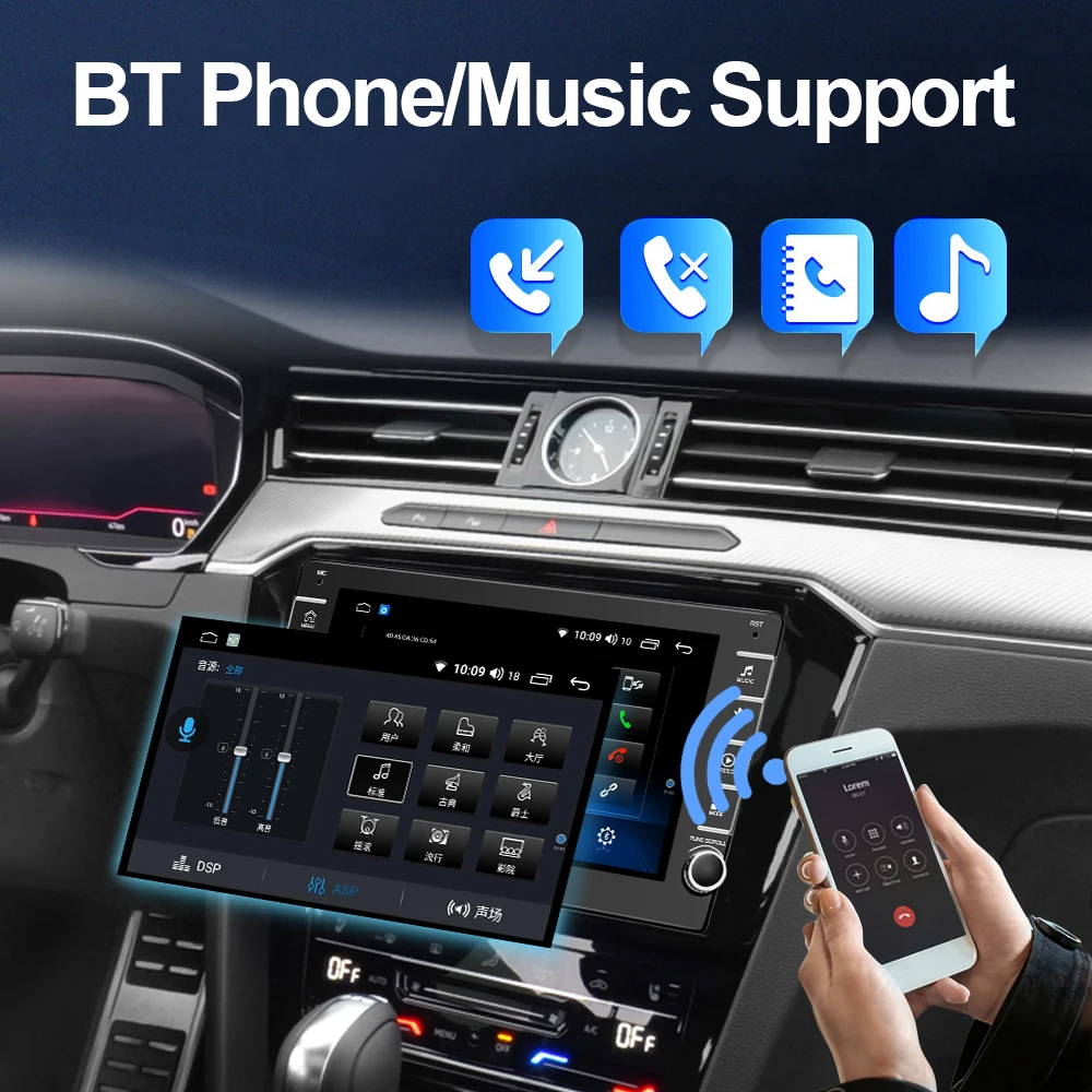 9 Inch Android Car Radio Car Android Touch Screen Stereo Gps Navigation System Audio Auto Electronics Video Car Dvd