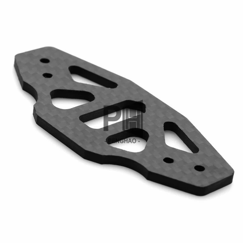 Hard Carbon Fiber Front Bumper Support Plate CNC OEM 3K Twill Plain Carbon Fiber Plates Sheet Cutting Machined