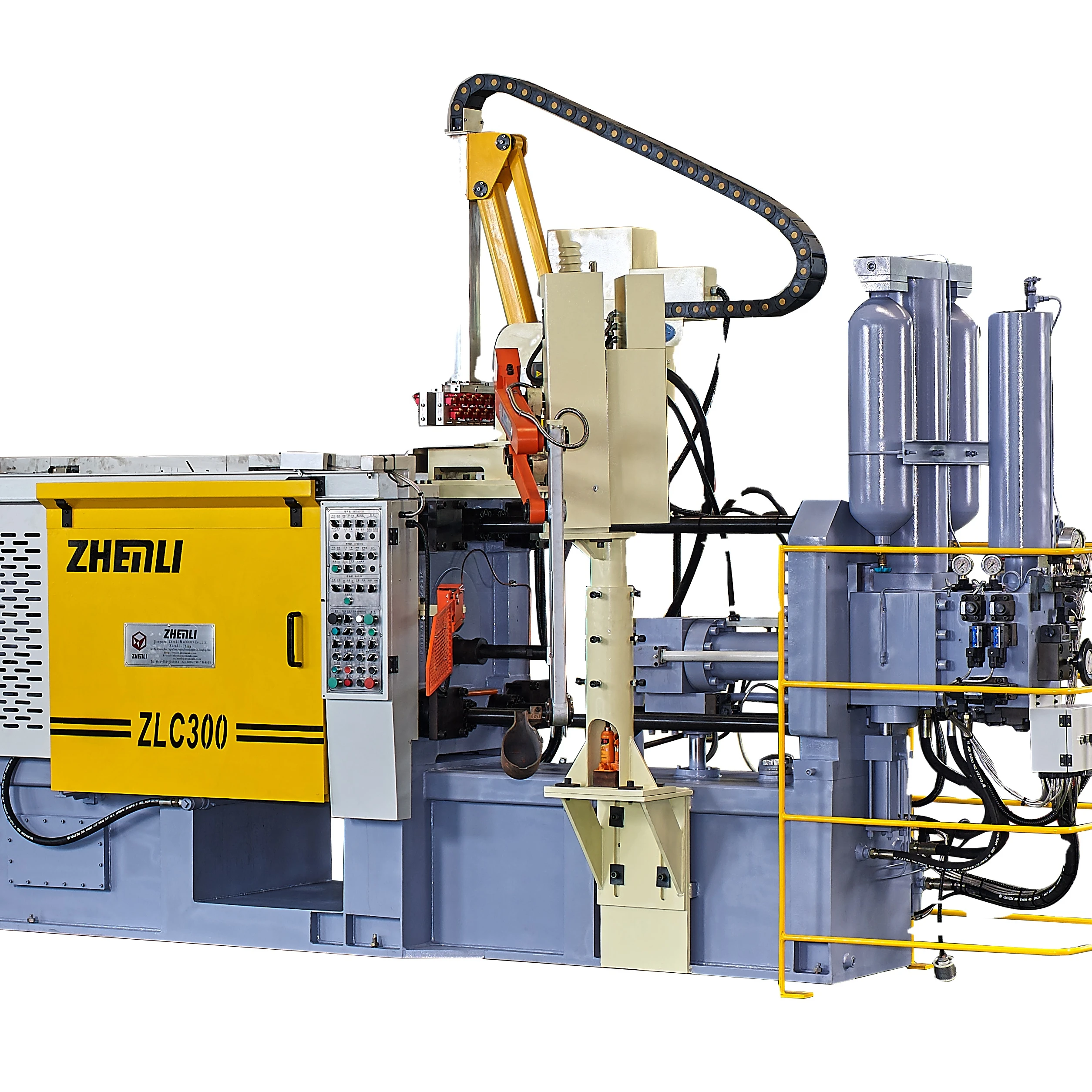 Машина для литья под давлением холодной камеры 220T для алюминиевых ручек