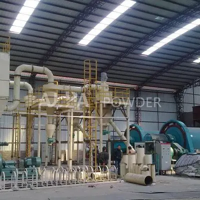 Rolling Ball Mill Grinding And Classifying Mill Line For Aluminium Powder