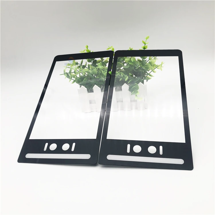 Custom-made 1mm 2mm Tempered Cover Glass for Intelligent Face Recognition System