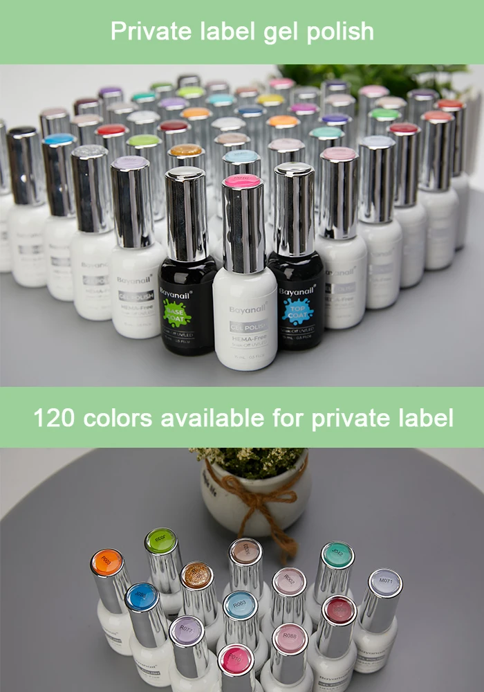 Лидер продаж 2023, цвета гель-лака с индивидуальным лейблом