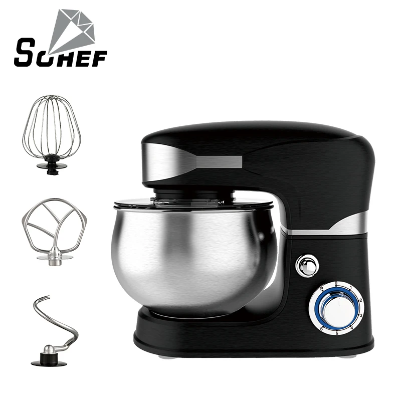 New Arrival 1300W 5L Electric Multifunctional Food Mixer Cake Bread Dough Stand Mixer
