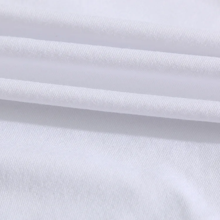 
Leesourcing-Organic Bamboo Cotton Stretch Fabric Light Weight For Baby Diaper Soft Breathable 