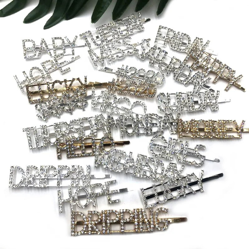 Wholesale gold/sliver hair clip pretty clips pearl hairpin beautiful cosmetic tools for women