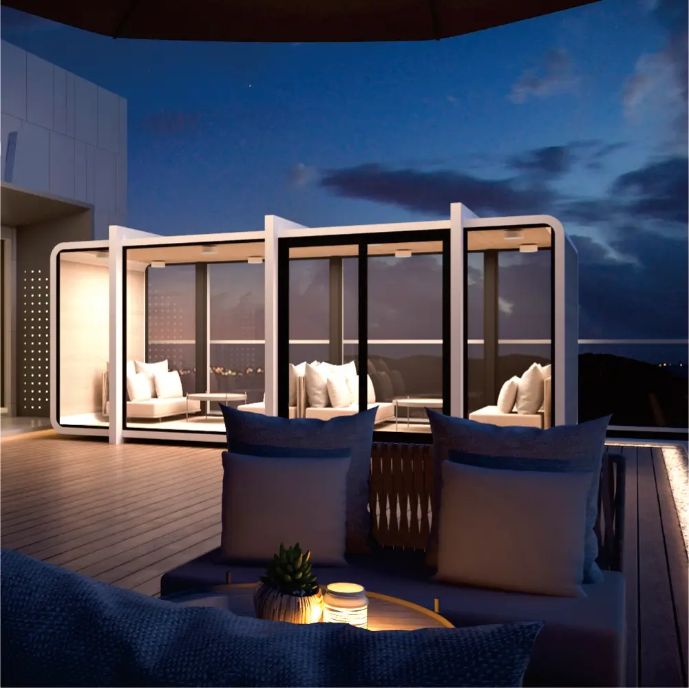 Модный Роскошный Алюминиевый чехол с рисунком лодки деревянный сборный дом из Румынии современные сборные