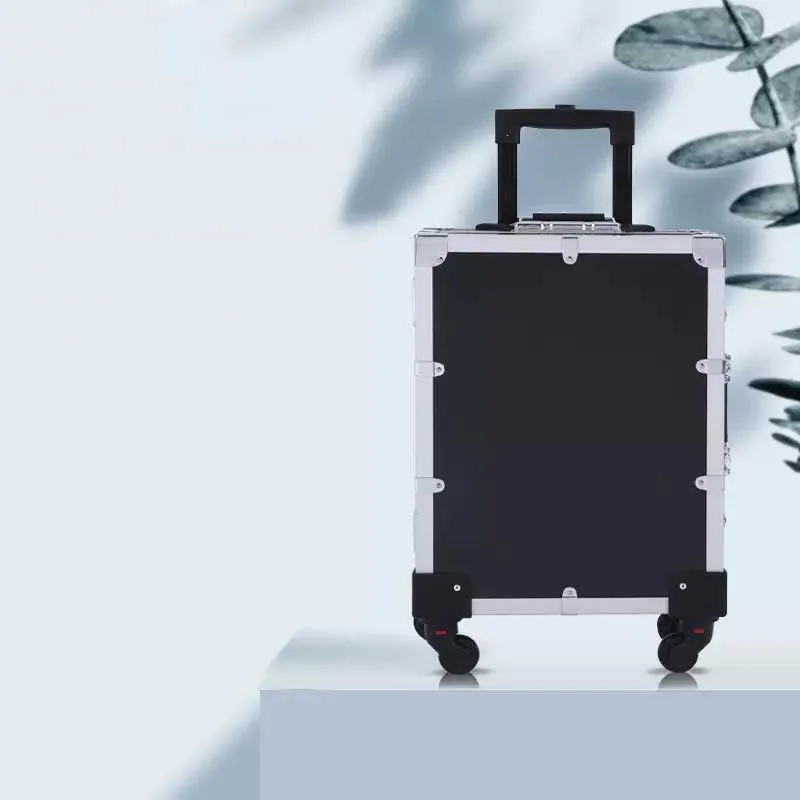 Aluminum alloy lightweight trolley case instrument case aviation case on  customization