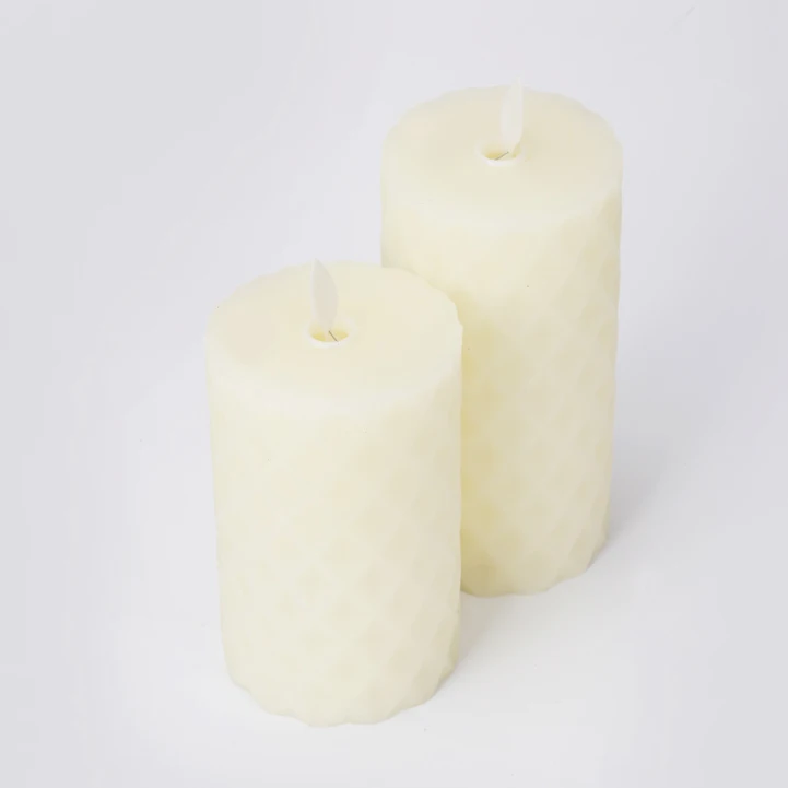Wedding Decoration  Electric Pillar Battery Operated Led Component For Color Changing Candle Candle