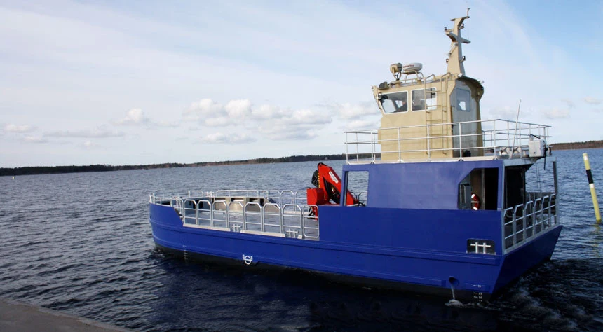 large aluminum boat work boat10m to 22m