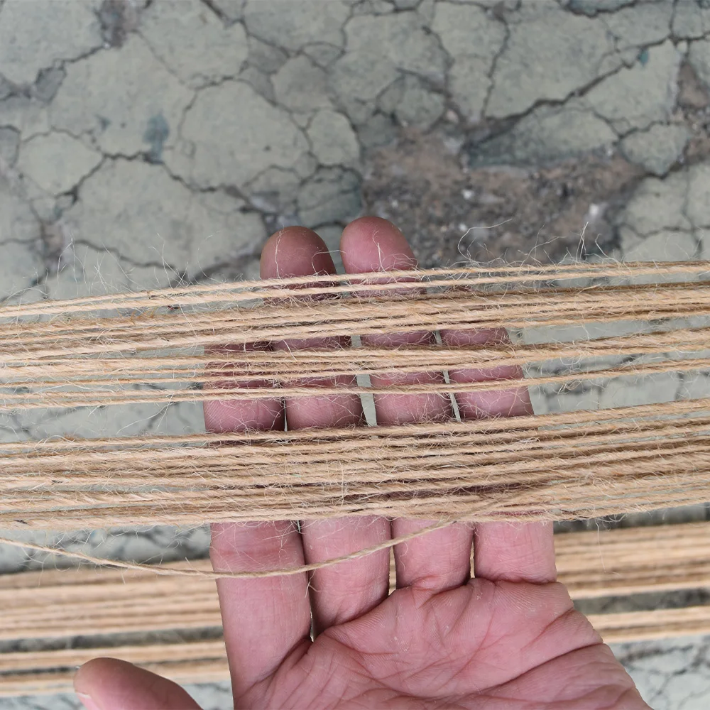 
100% Natural Jute braided Twisted Rope DIY decoration Cord 1mm~50mm Recyclable sisal packaging rope 