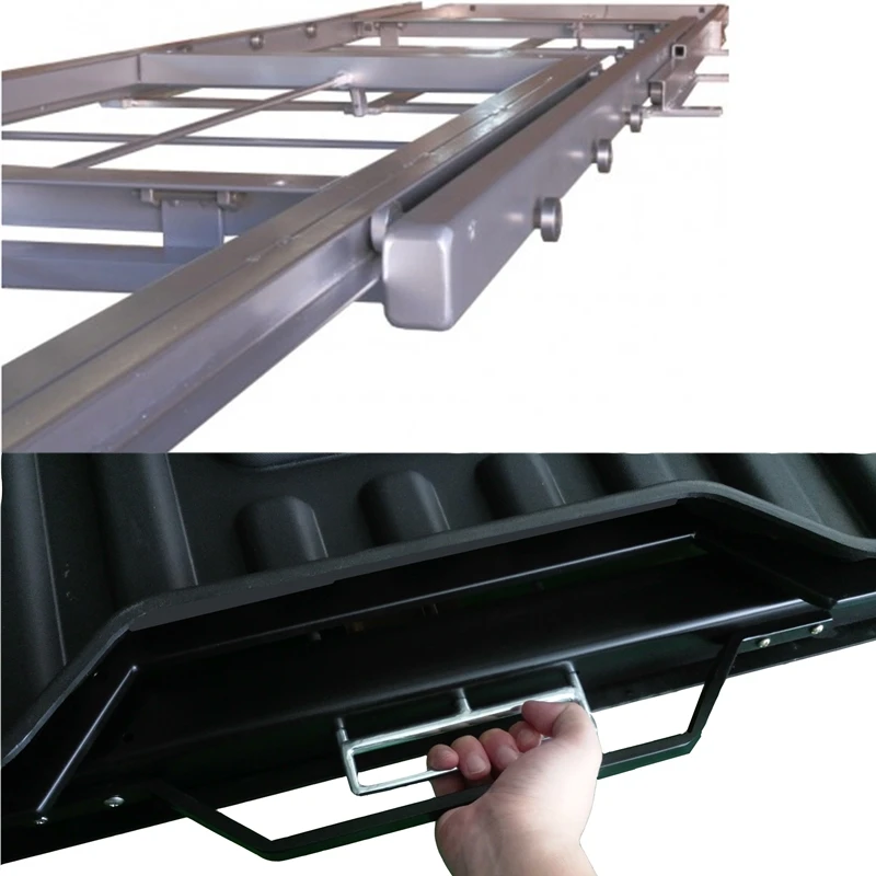 Slide tray for truck bed liner