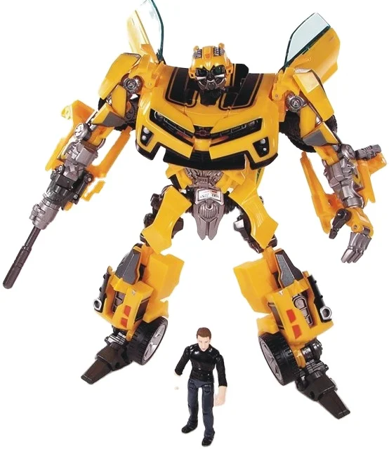 Transforming Prime Toys  Movie Action Figure  Yellow Bee Robot Toys Transformd Bumbleb Deformation Beetle Car Toy Robot