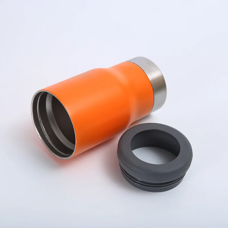 New Style Hot Selling, 12oz 14oz Double Wall Stainless Steel Vacuum Insulated Beer Can Cooler Sports Outdoors Holder Mugs/