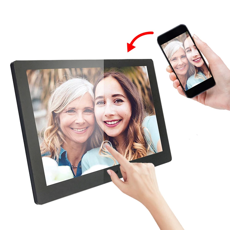 10 дюймов цифровая фоторамка с экран дисплея переориентацией в горизонтальной плоскости Фото Музыка Видео проигрыватель цифровые рекламные