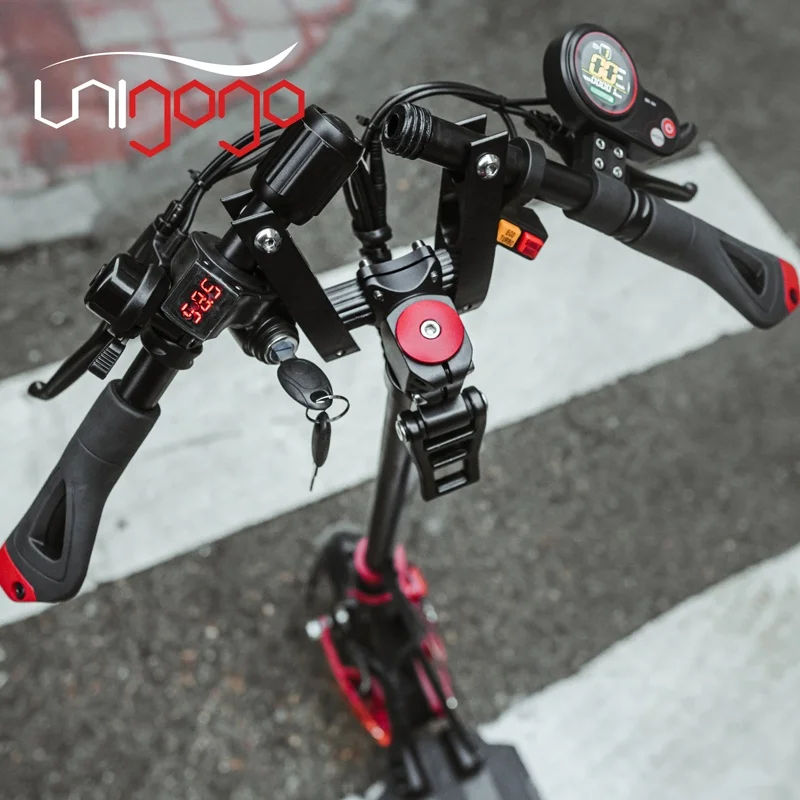Unigogo hydraulic brake dual motor mantis dualtron storm myway long range foldable electric scooter adult 2000w 52v