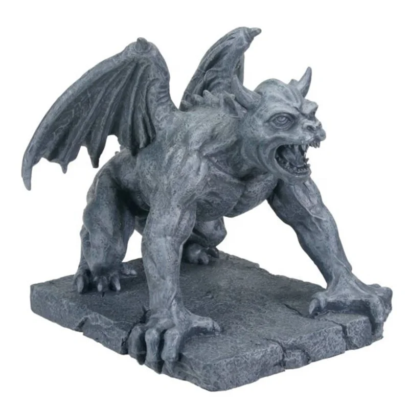 
life size hand casting animal bronze Gargoyle Statue Demon sculpture 