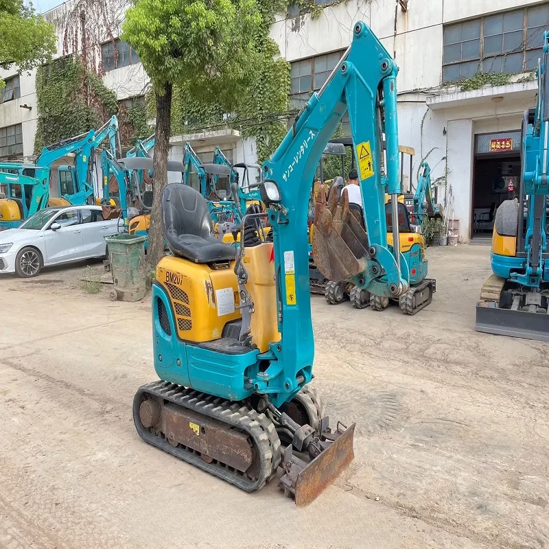 Used Kubota U-008 Mini Hydraulic Excavator for Sale 1ton Garden Work Original U008 With EPA