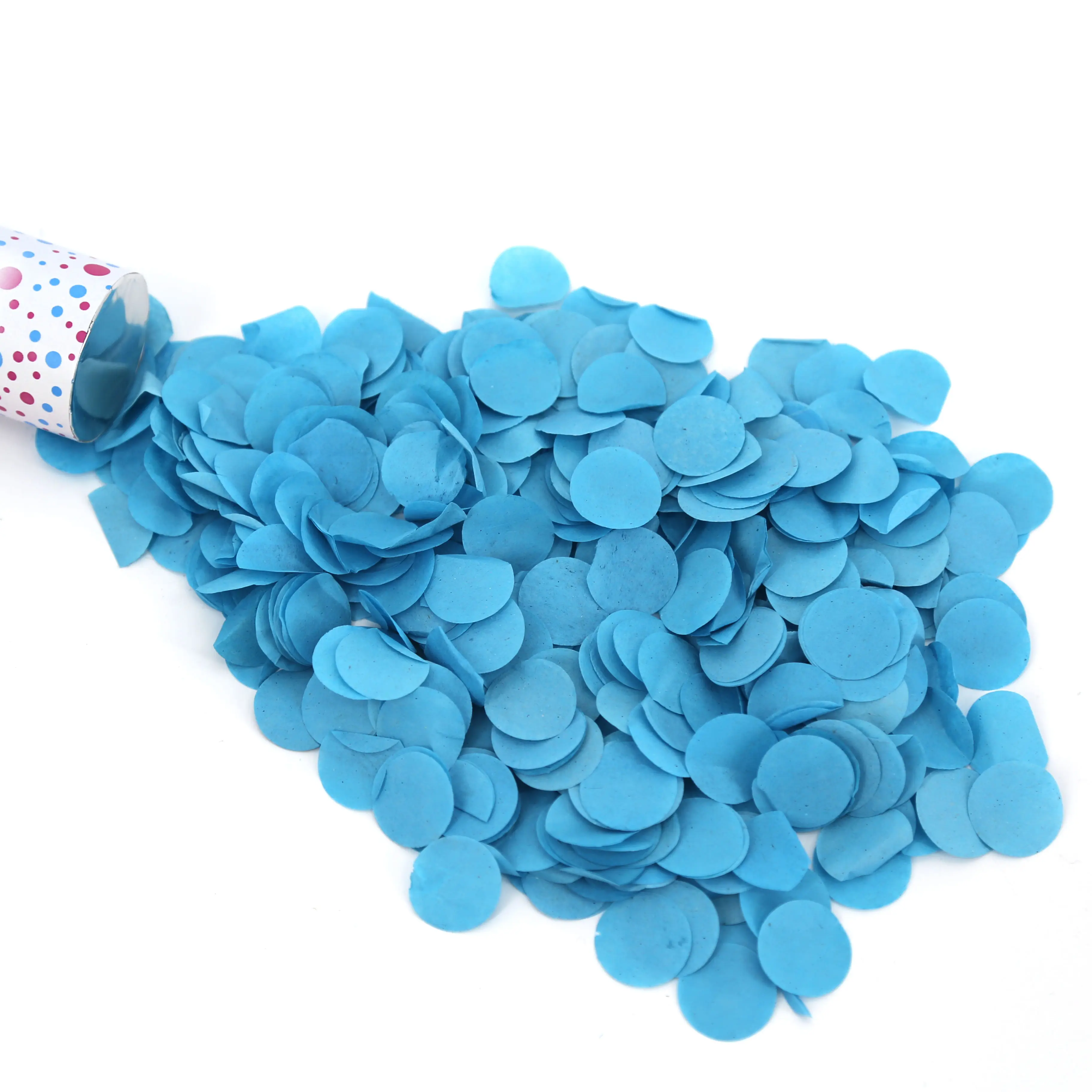 Eco Friendly Gender Reveal Pink Smoke Bomb Powder Paper Sticks Party Popper Confetti Cannon