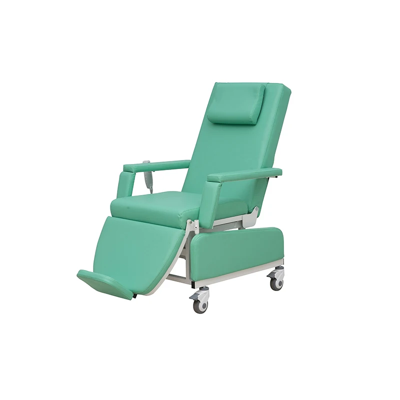 EM-DC002 Hospital Electric control  reclining dialysis chair  blood drawing chair