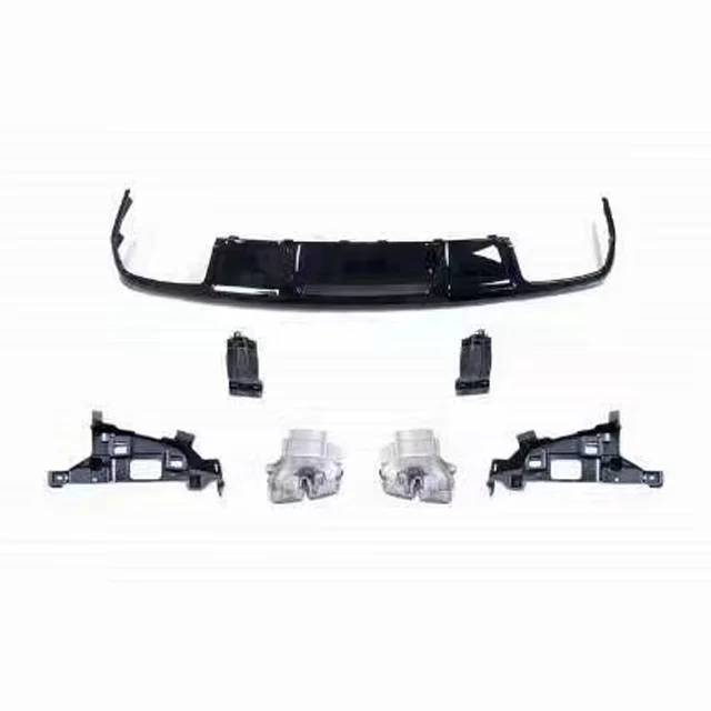 W218 Bodykit Rear Spoiler Side Skirt Front Lip Upgrade CLS63 AMG Bodykit For Mercedes BenZ CLS W218 2015 2016 2017 2018