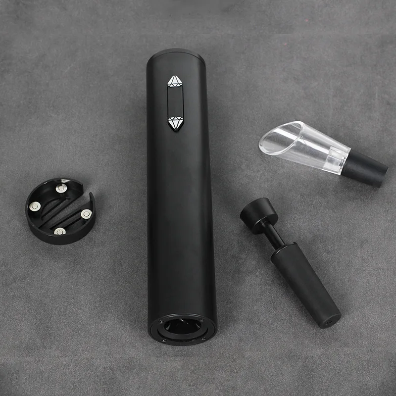 Private label Battery Operated Corkscrew Wine Bottle Openers electric wine bottle opener with foil cutter for gifts
