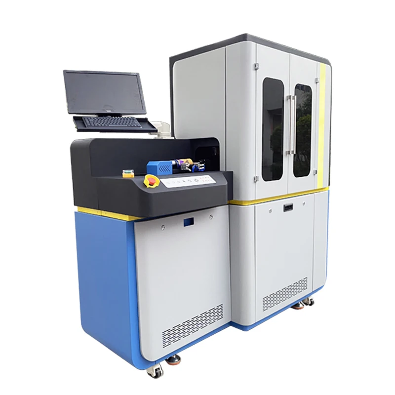 High Speed Cylindrical UV Printer,Round Bottle Printing Machine/Thermos Mug Cup/Conical Cup Printer