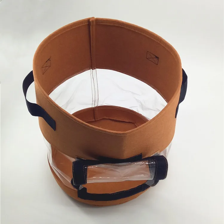 Hot Sale Nursery Aeration Fabric Round Grow Pots Fiber Planting Bags Garden Potato Mushroom Felt Planter Grow Bags