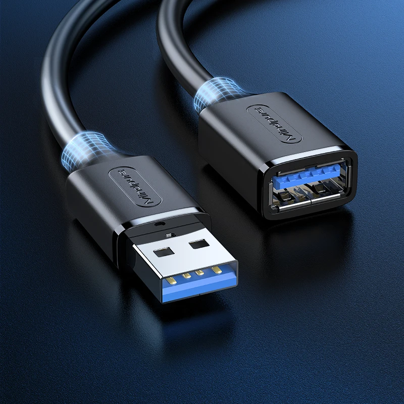 Mindpure high quality 0.5M 1M 1.5M 2M 3M USB 2.0 3.0 Data Extension cable AM/AF Male to Female USB Extended Cable