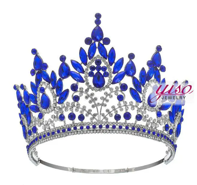 Factory Direct High Quality Custom Pageant Crystal Luxury Beauty Flower Crown