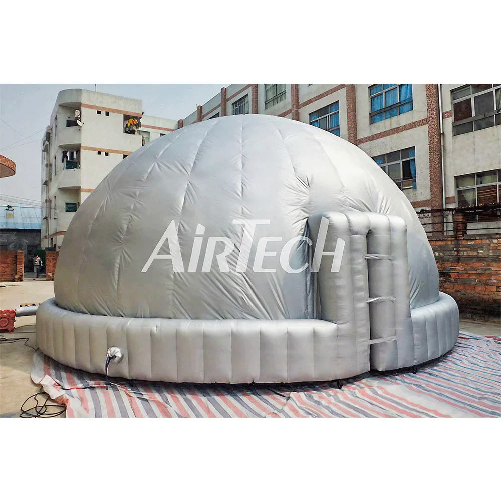 High quality dark inflatable projection LED tent inflatable planetarium tent for sale