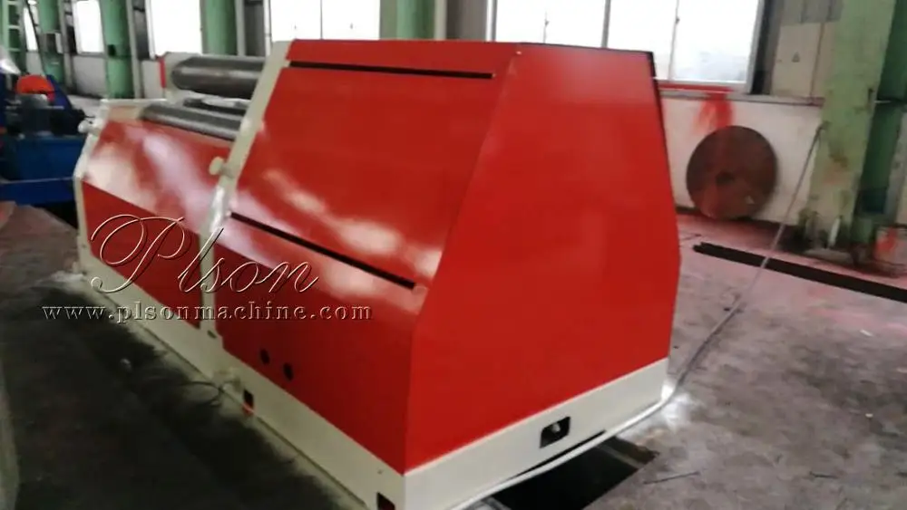 W12 80*3000 Heavy Duty Plate Rolling Machine Hydraulic 4 Roller Plate Bending Machine