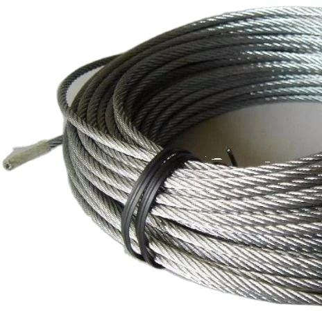8.4MM 4*31WS  GALVANIZED STEEL WIRE ROPE FOR SUSPENDED CRADLE PLATFORM
