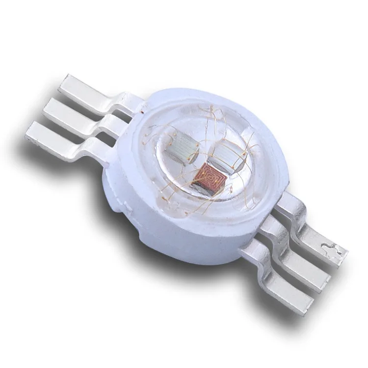 high power 1.5W 3W 9w rgb led/red green blue 3in1 rgb high power led