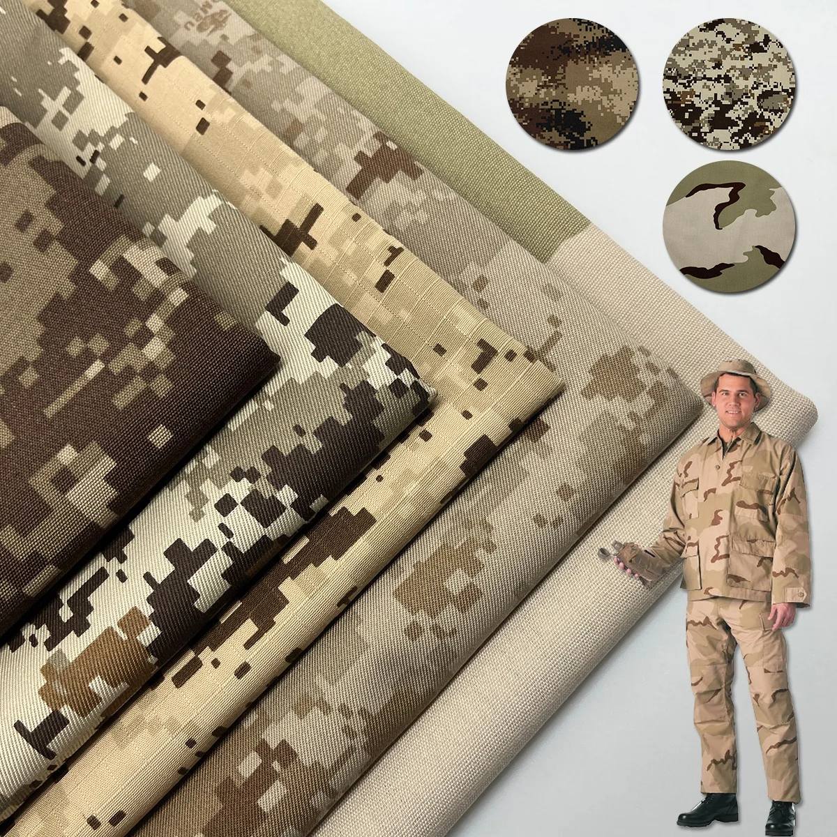 Производитель текстиля камуфляжная ткань с принтом нейлоновая хлопковая тактическая Униформа для цифровой печати
