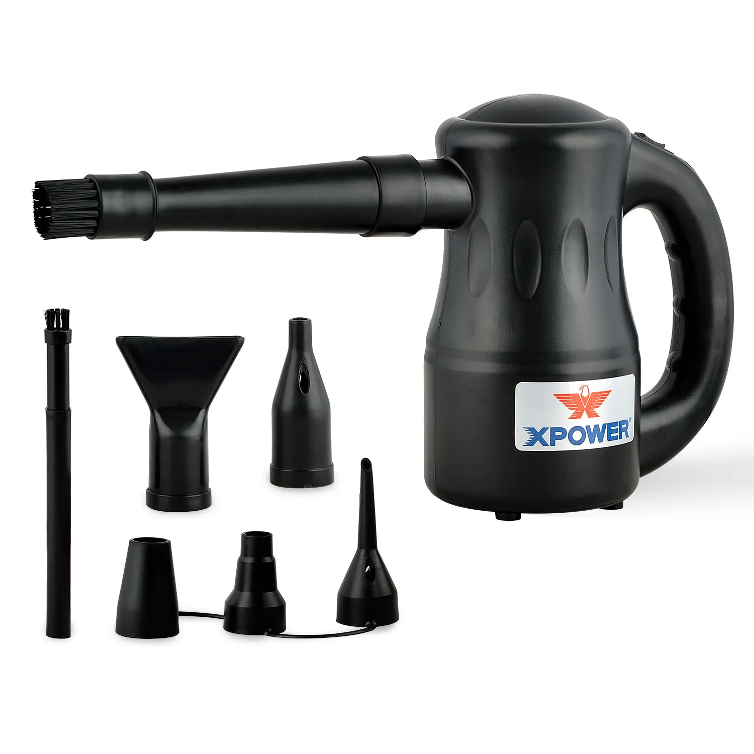 XPOWER A-2 Airrow Pro Multi-Use Powered Air Duster, Canned Air Replacement, Dryer, Air Pump Blower
