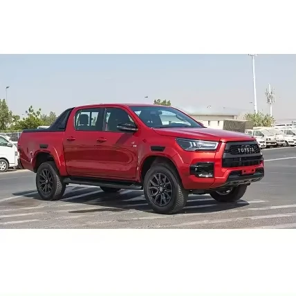 Excellent Used 2022-2024   TOYOTA HILUX DC GR SPORT 4.0P AT 4X4  RED PICKUPS cars lhd rhd cars transport READY FOR PICKUP