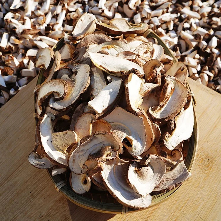 Cultivated High Quality Dried Shiitake Mushroom Slice