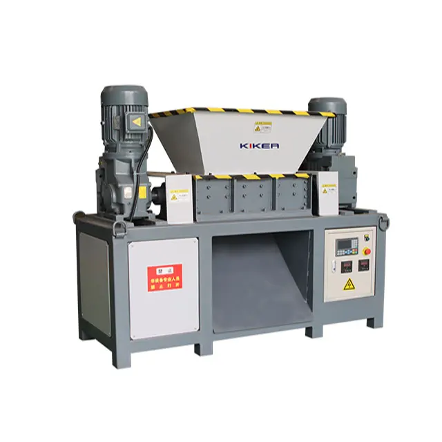 Double Shaft Shredder For Plastic Recycling