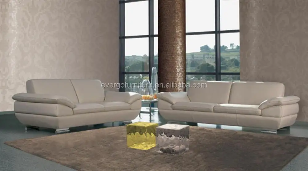 modern original design leather sofa set living room furniture