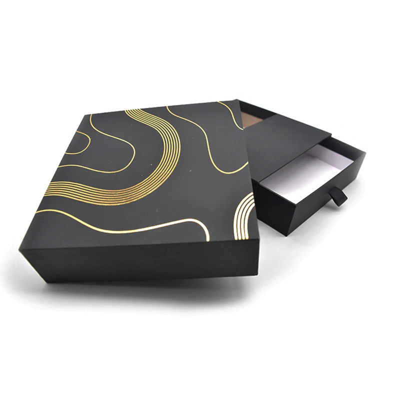 
YW-012 коробки для упаковки, черный квадратный ящик для хранения ручной работы, креативные варианты, дизайн «один за другим» 